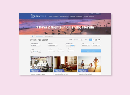 DreamTrips Booking